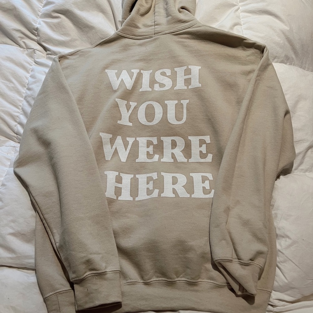 Wish you were here hoodie